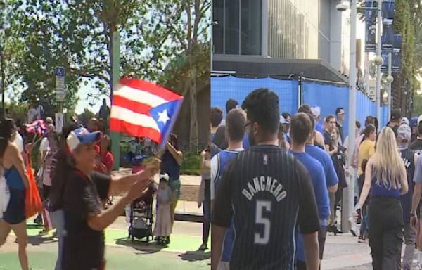 Busy day in Orlando: Puerto Rican Parade, Magic Playoff impact downtown traffic