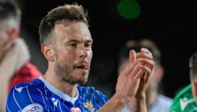 St Johnstone team-mates pay tribute to Andy Considine after social media announcement