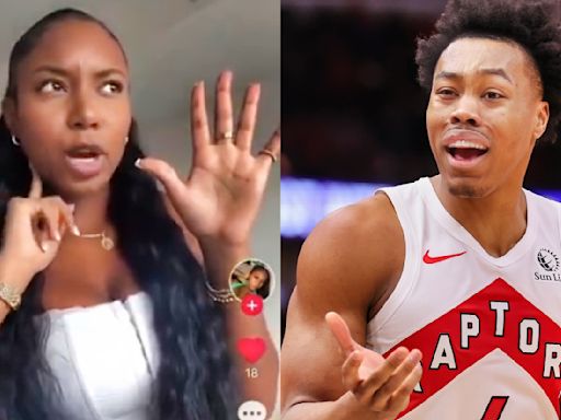 VIDEO: Raptors All-Star Scottie Barnes Gets Brutally Exposed By His Ex-Girlfriend On Social Media For Allegedly...