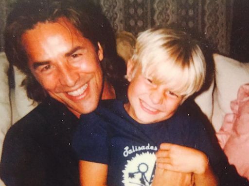 Jesse, el hijo “desconocido” de Don Johnson: se crio con Melanie Griffith, es medio hermano de Dakota y tiene un gran parecido con su papá