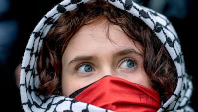 APTOPIX Germany Israel Palestinians Europe Protests