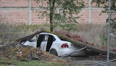 Tromba en Toluca deja al menos dos muertos