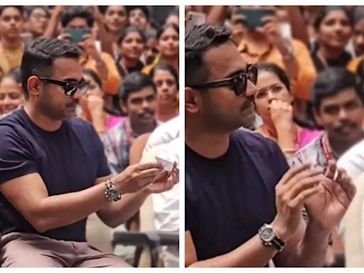 Asif Ali surprises fan with a handmade paper boat | Malayalam Movie News - Times of India