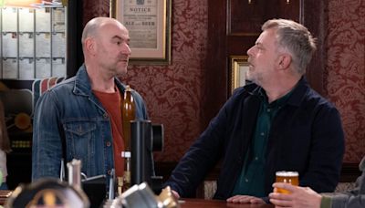 Corrie's Steve needs Tim to help him cover up a crime