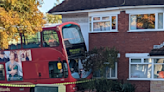 Bus driver dies in 'medical episode' at the wheel after crashing into house