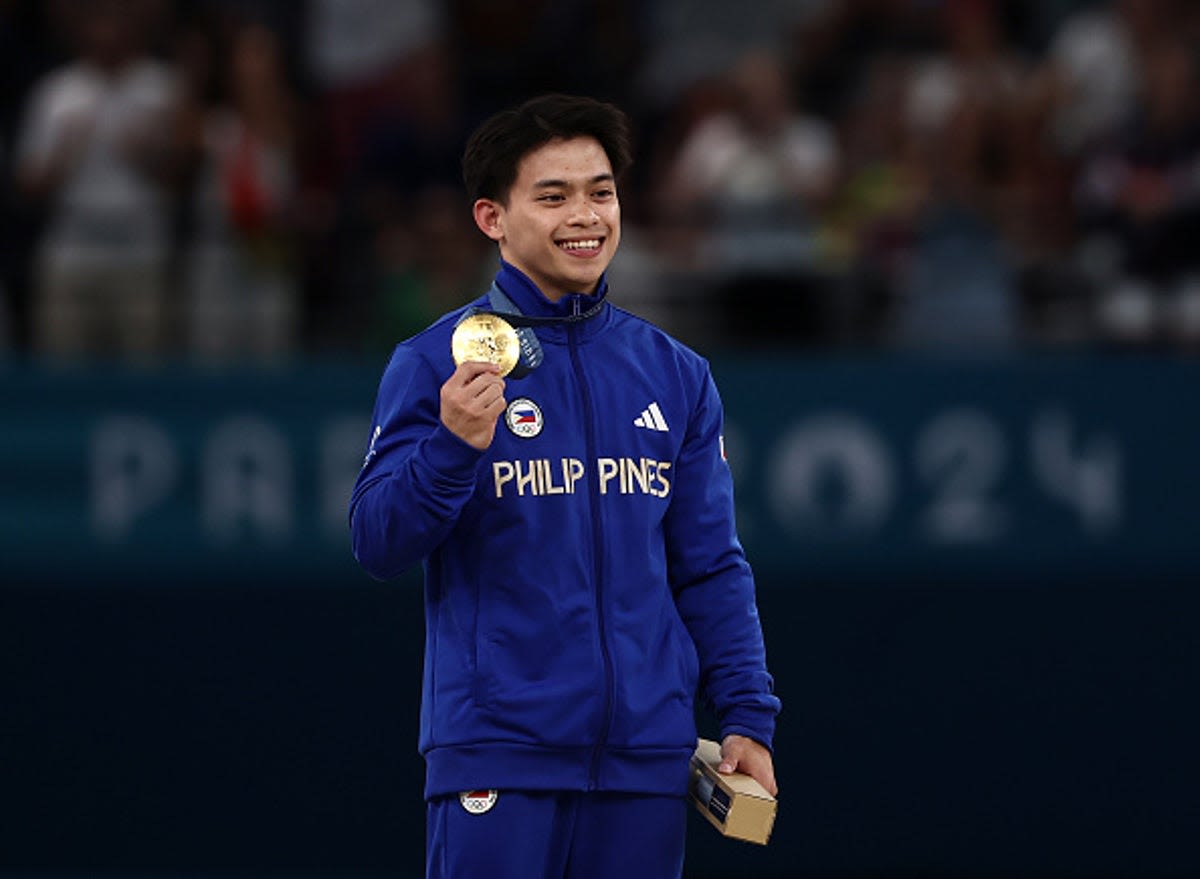 Olympic gold medalist from Philippines awarded lifetime supply of ramen and other lavish gifts