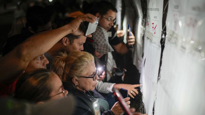 Venezuelans vote in crucial presidential election as opposition signal high voter turnout | CNN