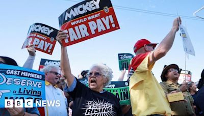 Disneyland workers want to strike - but love the magic