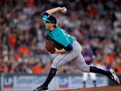 Logan Gilbert has another strong outing as Mariners blank Astros