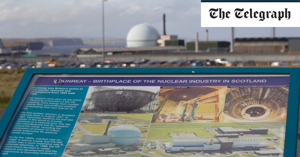 Scotland could get first new nuclear plant in decades if SNP ousted