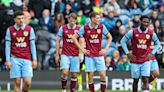 Burnley relegated from Premier League; Luton on the brink