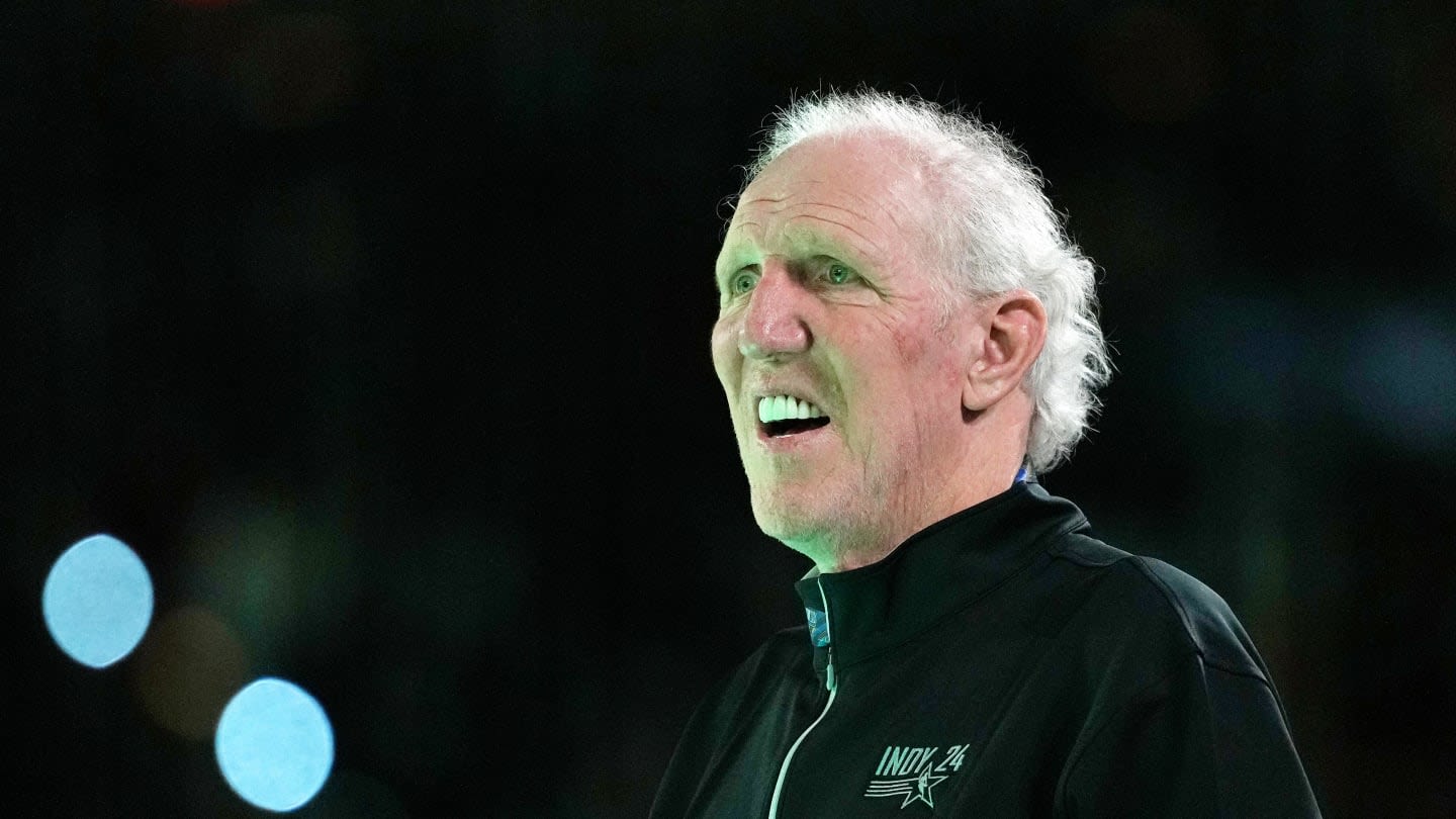 Celtics dedicate Bob Cousy Trophy to Bill Walton after winning Eastern Conference Finals