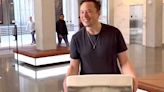 Elon Musk Just Showed Up At Twitter Carrying A Sink