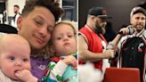 Patrick Mahomes Admits He 'Can't Keep Up' With Travis and Jason Kelce's Partying After Having 2 Kids: 'I Used To'