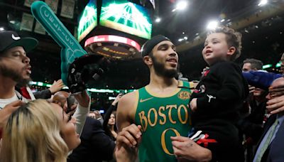 Celtics star Jayson Tatum reflects on Father's Day on how being a dad changed his life and career