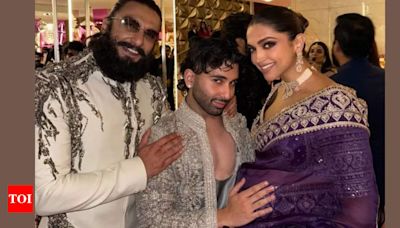 Anant Ambani-Radhika Merchant wedding: Orry poses in his signature style, as he cradles Deepika Padukone’s baby bump in this UNSEEN pic with Ranveer Singh | Hindi...