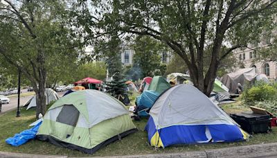 Punishing people for sleeping and camping in public spaces