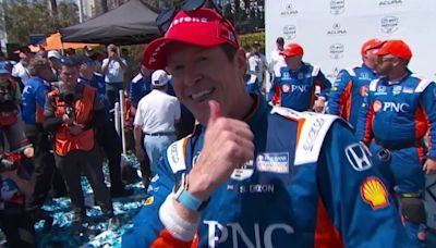 IndyCar Long Beach Grand Prix: Scott Dixon wins as Colton Herta takes the blame for hitting Josef Newgarden