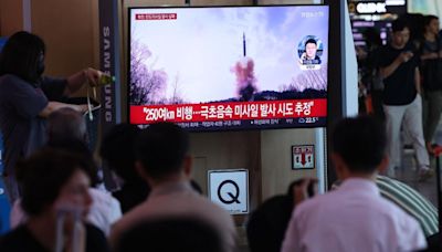 Suspected North Korean hypersonic missile explodes in mid-flight, Seoul says