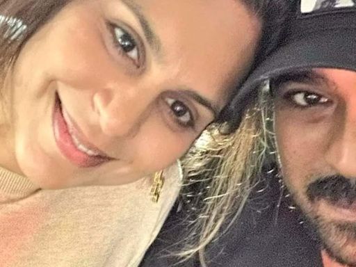 Ram Charan keeps it short and sweet as the 'Game Changer' actor shares birthday wishes for Upasana | Telugu Movie News - Times of India