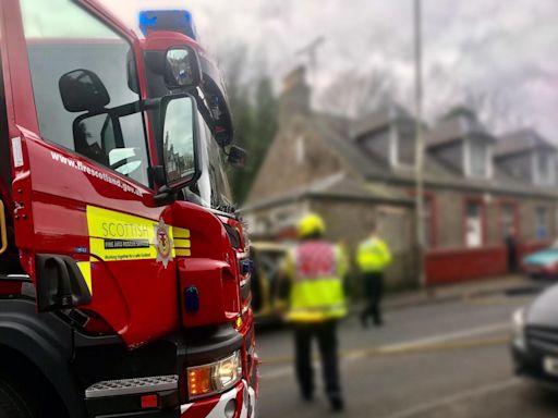 Fire crews battle through night to contain Falkirk blaze