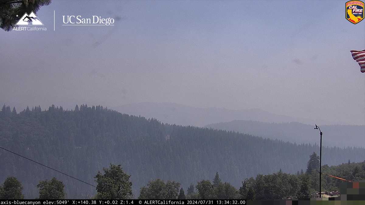 Northern California wildfire smoke impacts the Sierra. How to check air quality