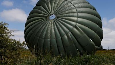 A mass parachute jump over Normandy kicks off commemorations for the 80th anniversary of D-Day