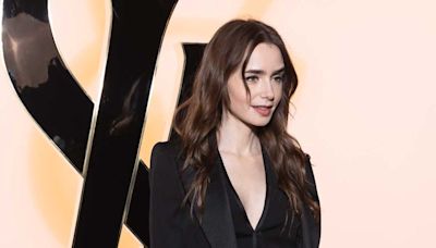 Lily Collins Debuts Dramatic Hair Transformation on the Red Carpet