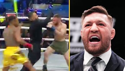 Bare-knuckle boxer attacks referee after knockout and Conor McGregor is stunned