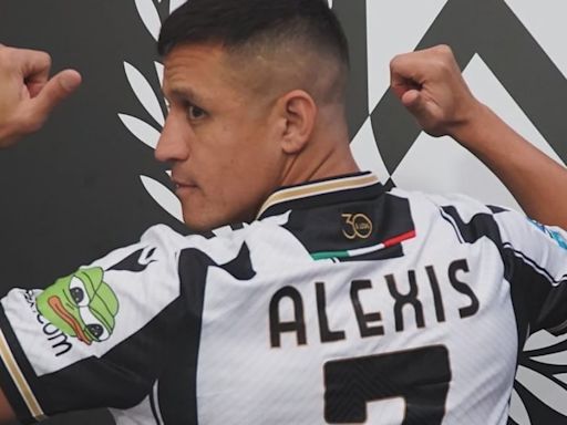 Llenan de elogios a Alexis Sánchez en Italia por volver a Udinese y no aceptar los petrodólares