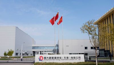 China Evergrande's EV arm drops after creditors seek bankruptcy proceedings for units