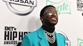 Rapper Gucci Mane performing at Hawks game for the first time since proposing to wife during game