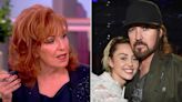 'The View' star Joy Behar questions Miley Cyrus for saying she inherited dad's narcissism