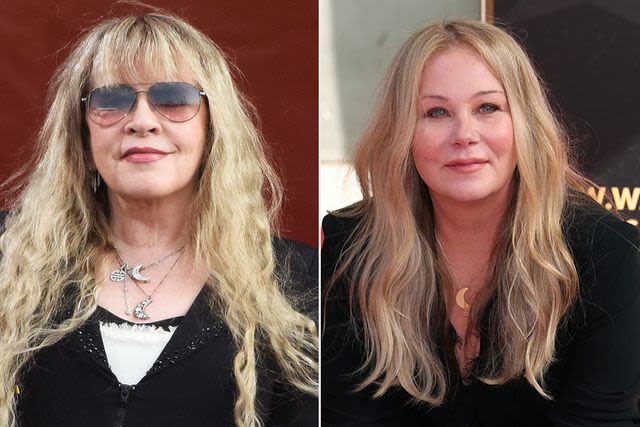 Christina Applegate is the latest to be gifted coveted Stevie Nicks moon necklace — find out who else is in the club