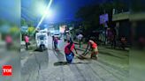 GCC launches midnight clean-up drive in Chennai city | Chennai News - Times of India
