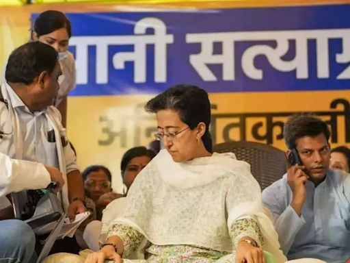 Atishi's indefinite hunger strike has ended after hospitalisation: AAP's Sanjay Singh | Delhi News - Times of India