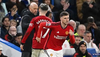 Mason Mount, de "robarle" la 7 del Manchester United a Garnacho a tener la peor temporada de su carrera