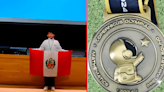 Estudiante de La Oroya gana medalla de oro en olimpiada internacional de matemáticas