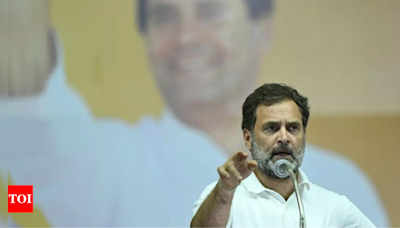 Delhi Police increases security outside Rahul Gandhi's residence amid threat from right wing groups | India News - Times of India