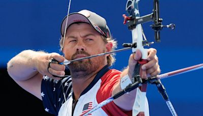 American Brady Ellison, in 5th Olympics, in shoot-off with South Korea's Kim Woo-jin for gold. Here's who won