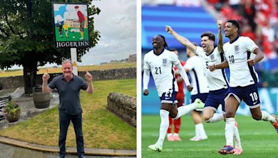 Piers Morgan teases locals after celebrating England win at legendary St Andrews pub