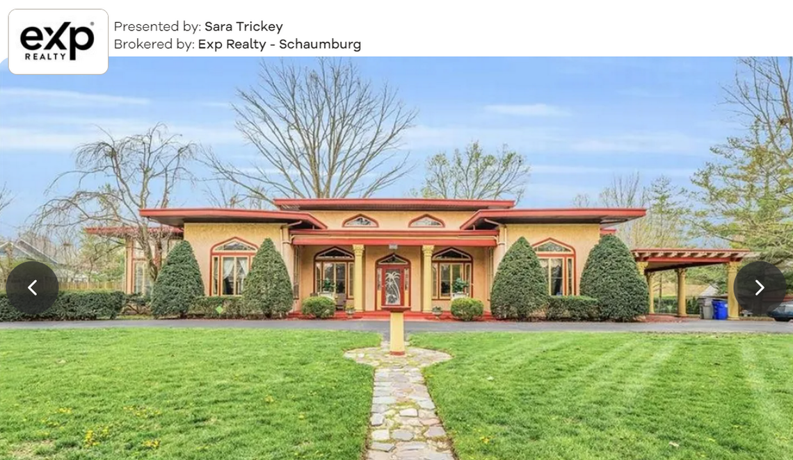 ‘Olive Garden’ style? Home for sale designed by student of Frank Lloyd Wright school