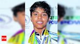 Teen Dhinidhi set to be Youngest Indian Swimmer at Paris Olympics | Bengaluru News - Times of India