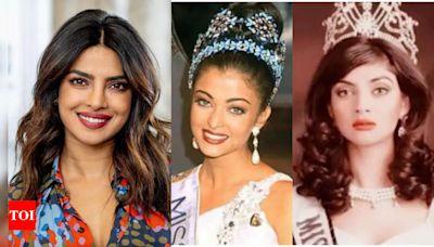 ...Chopra reveals she newspaper snippets of Aishwarya Rai Bachchan and Sushmita Sen from their...Universe' winning moment | Hindi Movie News - Times of India...