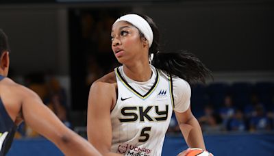 WNBA star rookie Angel Reese delivers record-setting performance in win over Wings