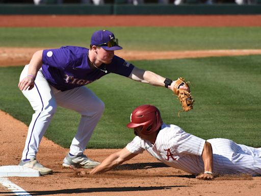 Alabama baseball wins final home series with two victories over LSU: scores and takeaways