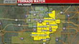 A Tornado Watch has been issued for part of Eastern Iowa