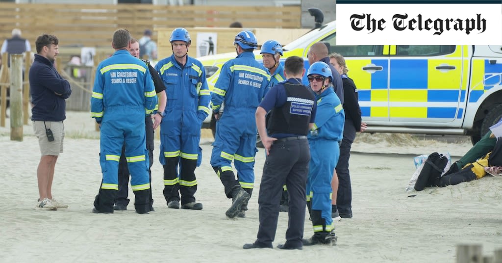 Boy, 17, drowns on school trip to West Wittering beach