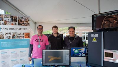 Ferris State faculty and students showcasing innovation and programs at Tech Week Grand Rapids 2024