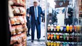 Trump targets Alvin Bragg, the prosecutor in his criminal case, while visiting site of fatal bodega stabbing